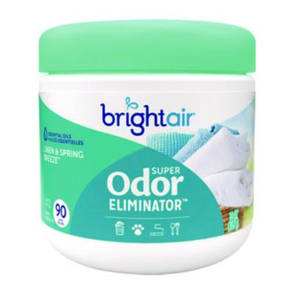 Super Odor Eliminator, Linen And Spring Breeze, 14 Oz Jar