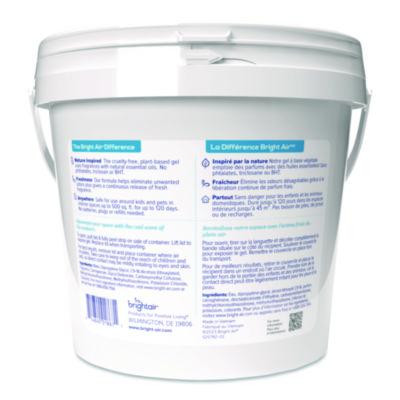 Super Odor Eliminator Gel For Large Spaces, Cool And Clean, 64 Oz Tub