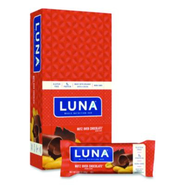 Whole Nutrition Bar, Nutz Over Chocolate, 1.69 Oz Bar, 15 Bars/Box