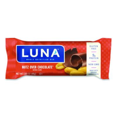 Whole Nutrition Bar, Nutz Over Chocolate, 1.69 Oz Bar, 15 Bars/Box