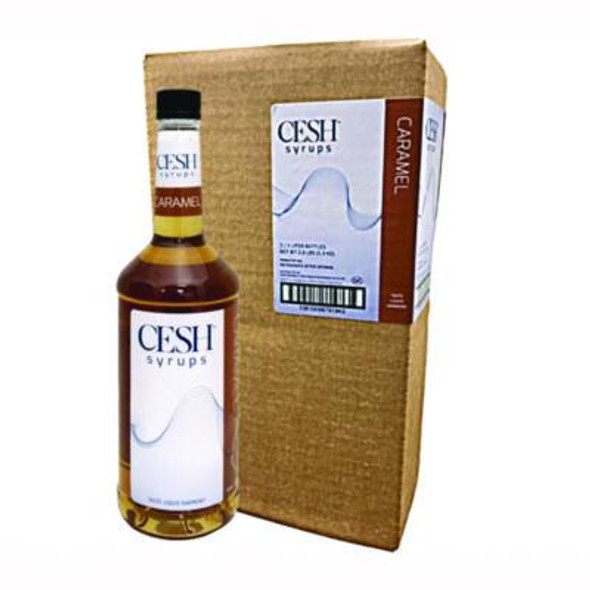 Caramel Syrup, 33.81 Oz Bottle, 2/Carton