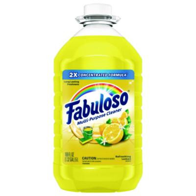 Multi-Use Cleaner, Lemon Scent, 169 Oz Bottle, 3/Carton