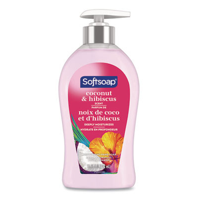 Liquid Hand Soap Pump, Coconut And Hibiscus Scent, 11.25 Oz