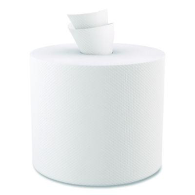 Select Center-Pull Paper Towels, 2-Ply, 7.3 x 10, White, 600/Roll, 6 Rolls/Carton