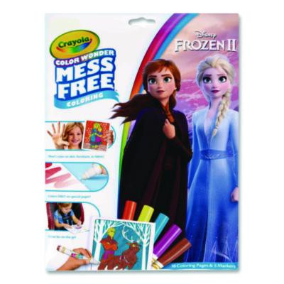Disney Frozen 2 Color Wonder Kit, Includes Five Markers, Ages 3 And Up, 18 Pages