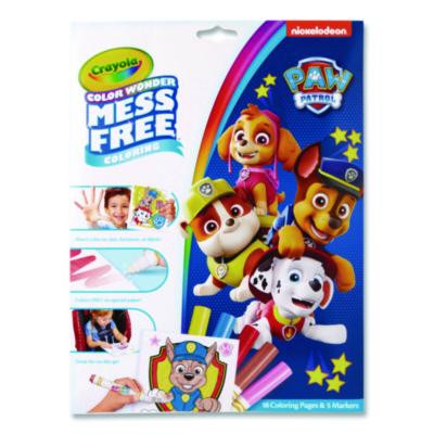 Nickelodeon Paw Patrol Color Wonder Kit, Includes Five Markers, Ages 3 And Up, 18 Pages