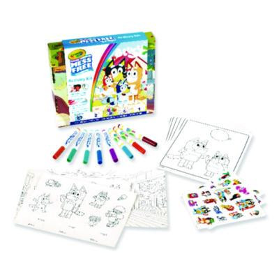 Bluey Color Wonder Activity Kit, Includes Eight Markers, Ages 3 And Up, 10 x 8 Sheets, 27 Pages