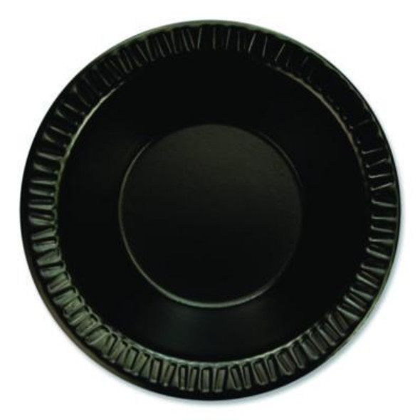 Quiet Classic Laminated Foam Dinnerware, Bowl, 5 Oz, Black, 125/Sleeve, 8 Sleeves/Carton