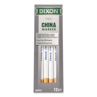 China Marker, White, Dozen
