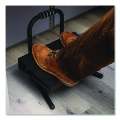 Adjustable Height Tilt Foot Rest, 14.25 x 15 d x 14.5 h, Black