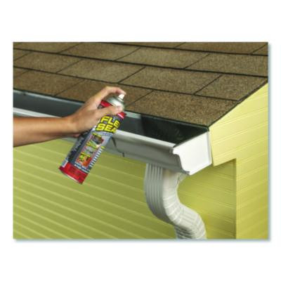 Liquid Rubber Sealant Coating Spray, 14 Oz Can, Black