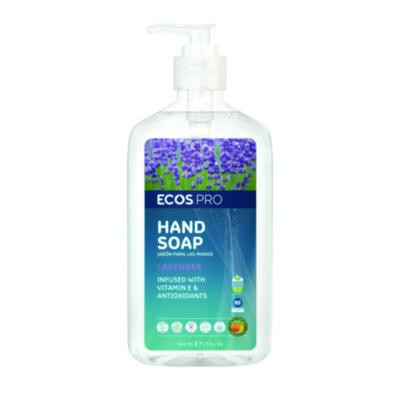 Liquid Hand Soap, Lavender Scent, 17 Oz, 6/Carton