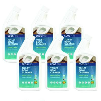 Toilet Bowl Cleaner, Fresh Cedar Scent, 24 Oz Squeeze Bottle, 6/Carton