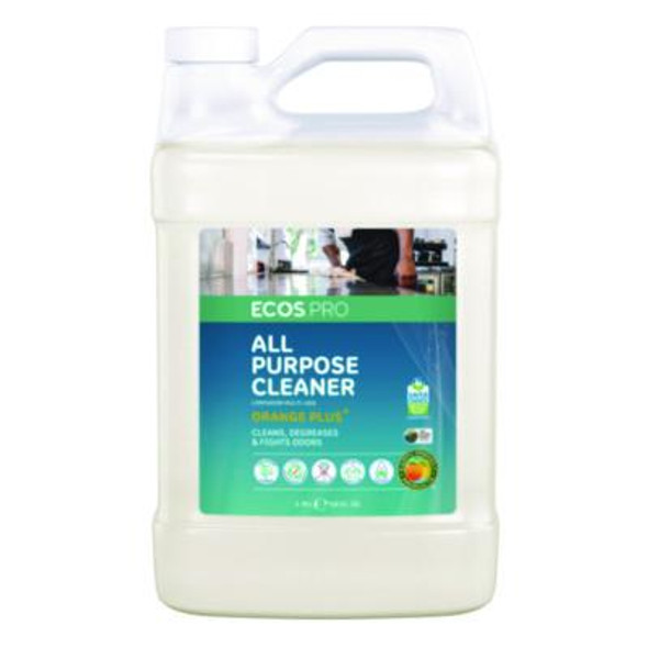 Orange Plus All-Purpose Cleaner And Degreaser, Citrus Scent, 1 Gal Bottle, 4/Carton