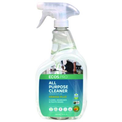 Orange Plus All-Purpose Cleaner And Degreaser, 32 Oz Spray Bottle, 6/Carton