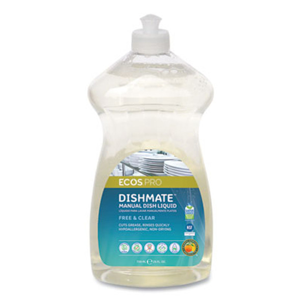 Dishmate Manual Dish Liquid, 25 Oz Bottle