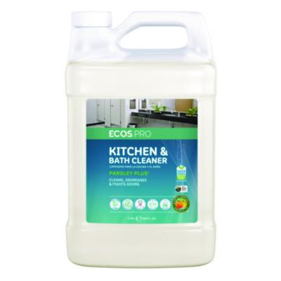 Parsley Plus All-Purpose Kitchen And Bathroom Cleaner, Herbal Scent, 1 Gal Bottle, 4/Carton