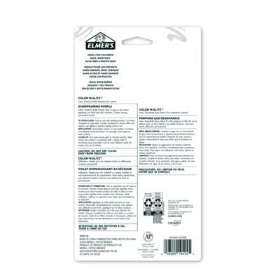 Glitter Glue Sticks, Applies Assorted Colors, 0.21 Oz, Dries Clear Glitter, 12/Pack