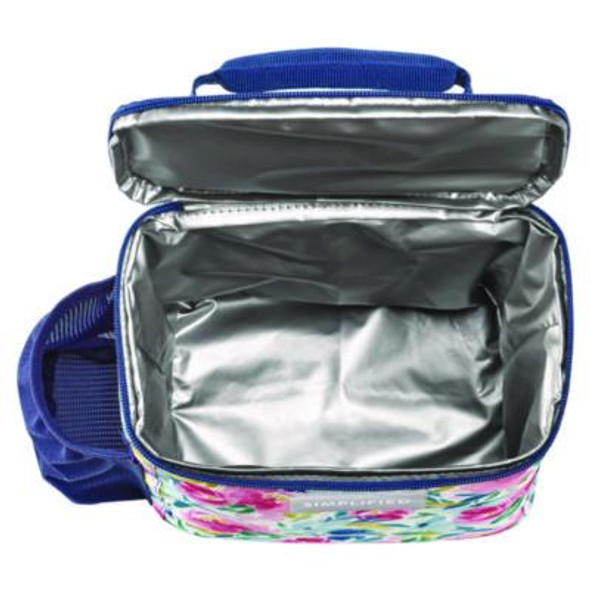 Simplified Lunch Bag, 9.25 x 5 x 9, Multicolor Floral