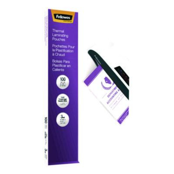 Laminating Pouches, 3 Mil, 9" x 14.5", Clear Gloss, 100/Pack