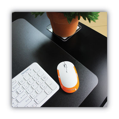 Desktex Polycarbonate Desk Pad, 22" x 17", Clear