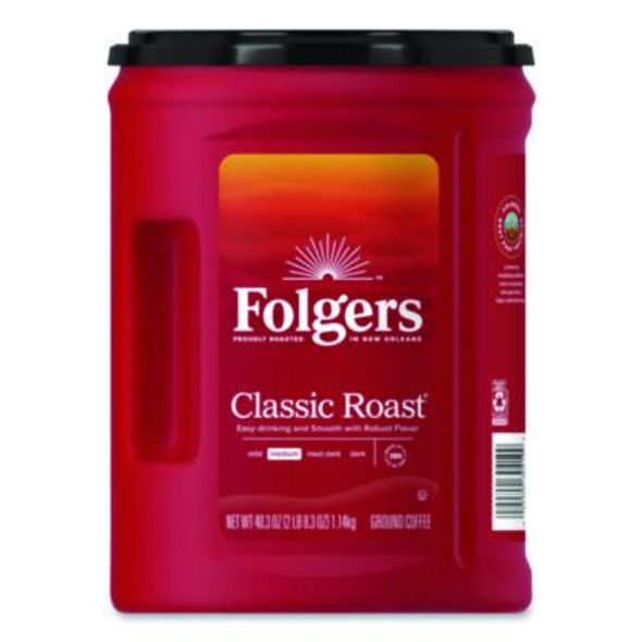 Classic Roast Ground Coffee, Classic Roast, 40.3 Oz Canister