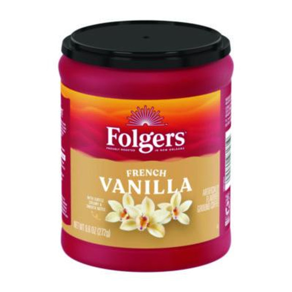 French Vanilla Ground Coffee, 9.6 Oz Can