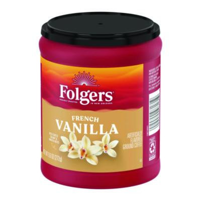 French Vanilla Ground Coffee, 9.6 Oz Can