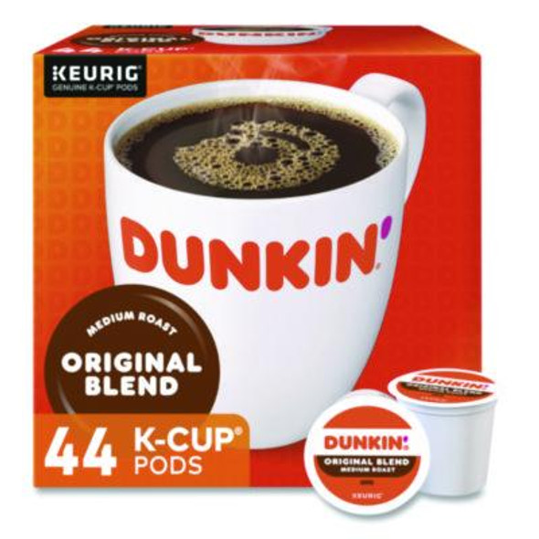 K-Cup Pods, Original Blend, 0.37 Oz, 44/Box