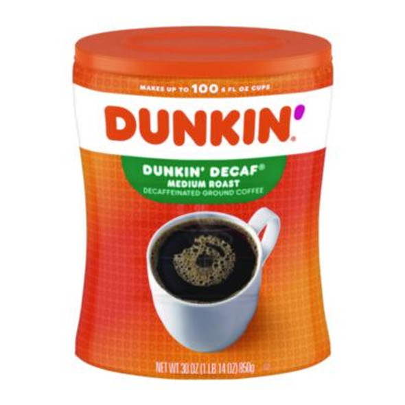 Original Blend Decaf Coffee, 30 Oz Canister
