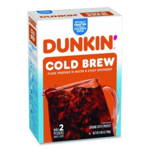 Cold Brew Coffee Packets, 2.12 Oz Packets, 4/Box