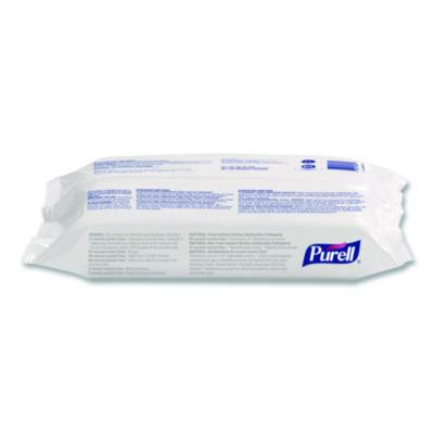 Foodservice Surface Sanitizing Wipes, 1-Ply, 7.4 x 9, Fragrance Free, White, 72 Wipes/Resealable Pack