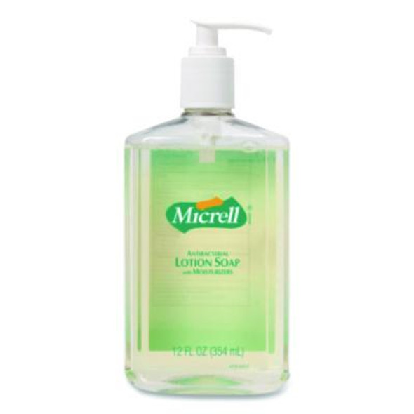 Antibacterial Lotion Soap, Floral Scent, 12 Oz