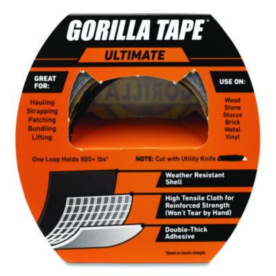 Ultimate Tape, 3" Core, 1.88" x 20 Yd, Black