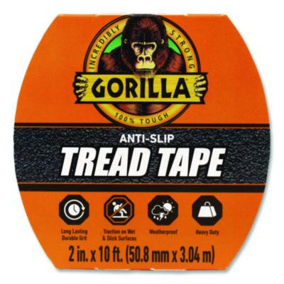 Tread Tape, 3" Core, 2" x 10 Ft, Black