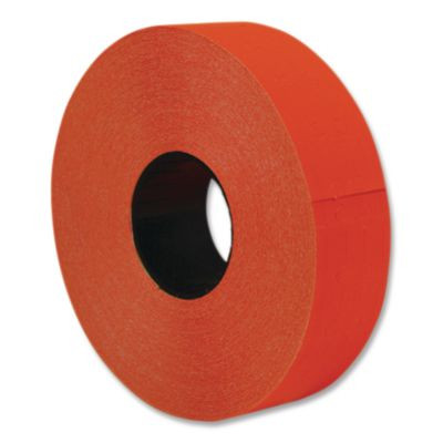 One-Line Pricemarker Labels, Red, 2,500 Labels/Roll