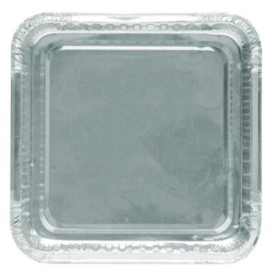8" Square Cake Pan, 7.88 x 7.88 x 1.31, Silver, Aluminum, 500/Carton
