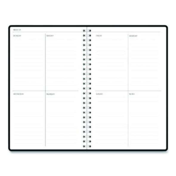 Recycled Non-Dated Monthly/Weekly Planner, Mushrooms, Multicolor Cover, Undated
