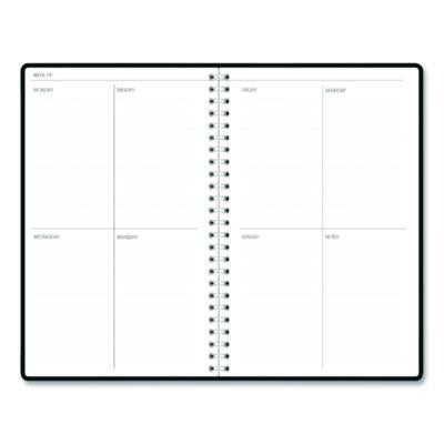 Recycled Non-Dated Monthly/Weekly Planner, Crystals, Blue/Pink/White Cover, Undated