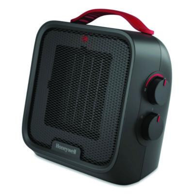 Uberheat 5 Ceramic Heater, 1,500 W, 4.5 x 4.5 x 8.86, Black
