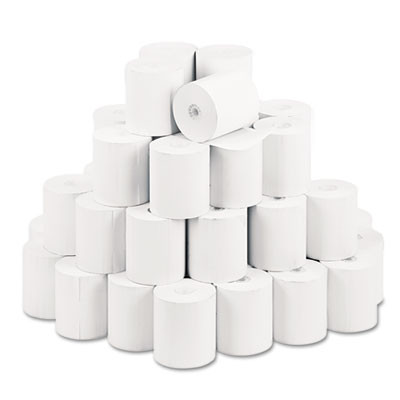 Direct Thermal Printing Thermal Paper Rolls, 3.13" X 230 Ft, White, 50/Carton