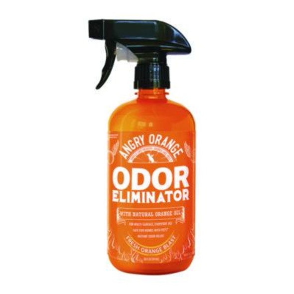 Pet Odor Eliminator Spray, Fresh Orange Blast Scent, 20 Oz Spray Bottle