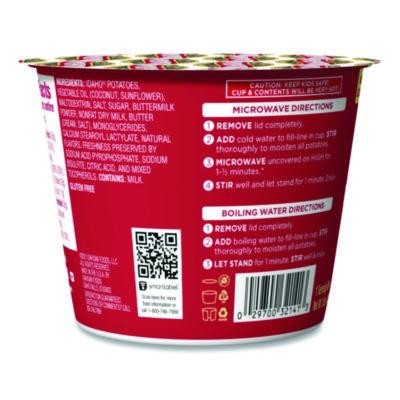 Buttery Homestyle Mashed Potatoes, 1.5 Oz Cup, 10/Carton