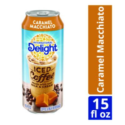 Iced Coffee, Caramel Macchiato, 15 Oz Can, 12/Carton