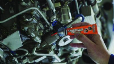 Cross Check Torque Seal Tamper-Proof Indicator Paste, 1 Oz Tube, Orange, 24/Carton