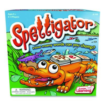 Spelligator, 2 To 4 Players, Grades K To 5