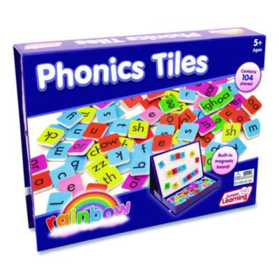 Rainbow Phonics Tiles, Grades K To 2, 104 Pieces