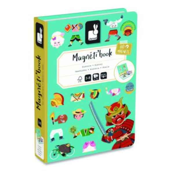 Magneti'Books, World History, Grades Pre-K To 3, 72 Pieces