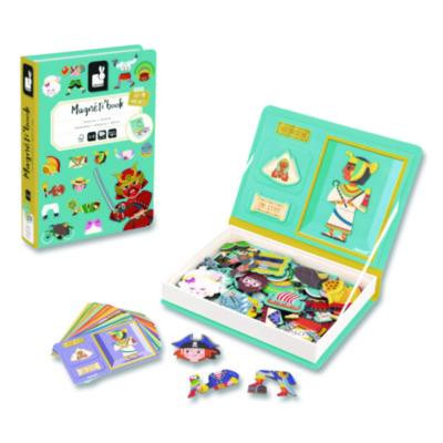 Magneti'Books, World History, Grades Pre-K To 3, 72 Pieces