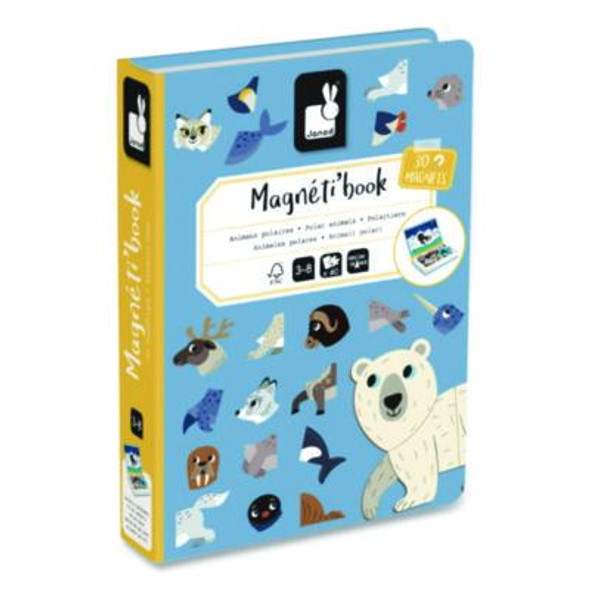 Magneti'Books, Polar Animals, Grades Pre-K To 3, 30 Pieces